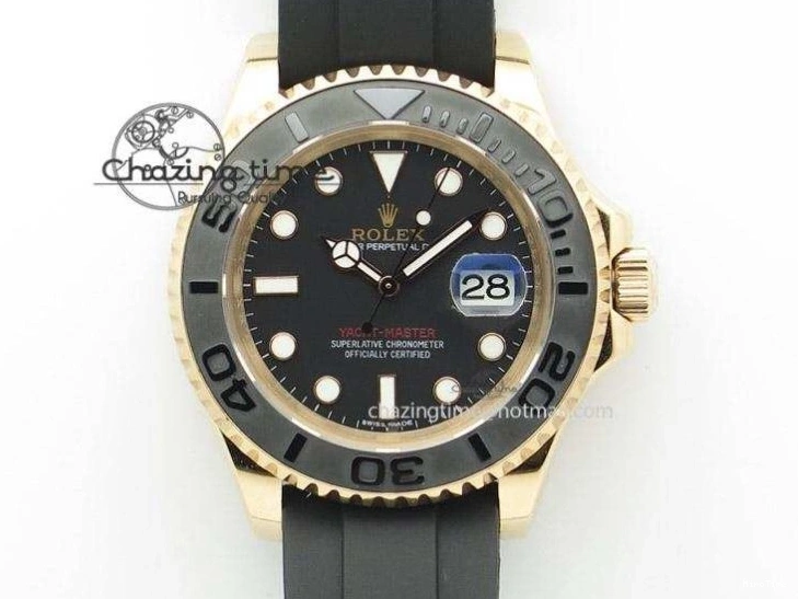 MiroTime 0413 Sophisticated Day Date 36 RG RAF 1:1 Best Edition Green Stone Dial on RG Bracelet A 1846